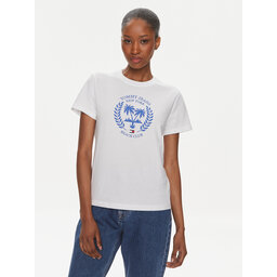 Tommy Jeans Tommy Jeans T-Shirt Prep Luxe DW0DW17835 Weiß Regular Fit