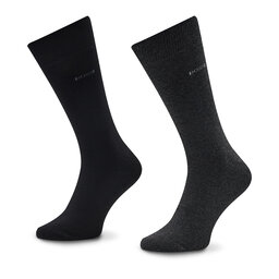 Boss Комплект 2 чифта дълги чорапи мъжки Boss 50467709 012