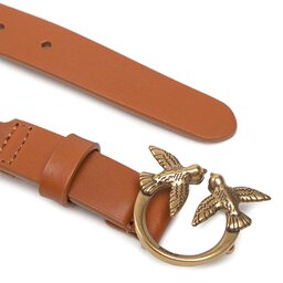 

Жіночий ремінь Pinko Love Day Chain Simply H2 Belt . AI 22-23 PLT01 1H212Y Y5H7 Cuoio L58Q, Коричневий