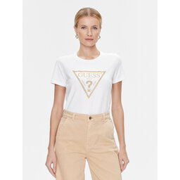 Guess Guess Majica W4RI69 J1314 Bela Regular Fit