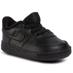 Nike Pantofi Nike Force 1 Crib (CB) CK2201 001 Black/Black/Black