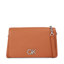 Calvin Klein Handtasche Calvin Klein Re-Lock Shoulder Bag Md K60K611057 Autumn Leaf GAP