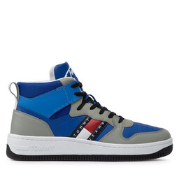

Снікерcи Tommy Jeans Mid Pop Basket EM0EM01015 Cobalt C65, Голубий