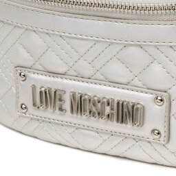 

Сумка на пояс LOVE MOSCHINO, Срібний