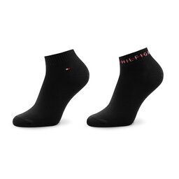 Tommy Hilfiger 2 pares de calcetines cortos para hombre Tommy Hilfiger 701222187 Black 003