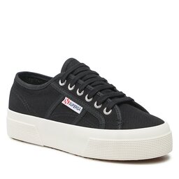 Superga Гуменки Superga 2740 Platform S21384W Black-F Avorio ADK