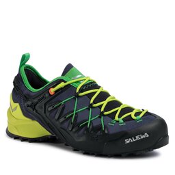 Salewa Turistiniai batai Salewa Ms Wildfire Edge 61346-3840 Ombre Blue/Fluo Yellow