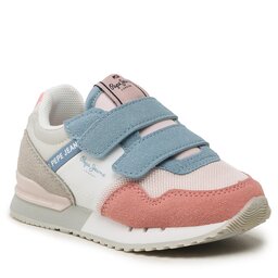 Pepe Jeans Sneakers Pepe Jeans London Basic Gk PGS30565 Washed Rose 313