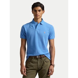 Polo Ralph Lauren Polo Ralph Lauren Polo marškinėliai 710680784406 Mėlyna Custom Slim Fit