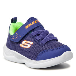 Skechers Αθλητικά Skechers Mini Wanderer 407300N/NVLM Navy/Lime