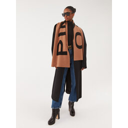 Pinko Schal Pinko Sogliola AI 23-24 PPRE 101506 A101 Cammello/N CZ3