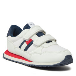 

Снікерcи Tommy Hilfiger Flag Low Cut Velcro Sneaker T1B9-33129-0208 S White 100, Білий