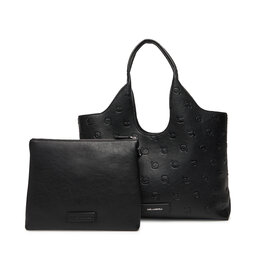 KARL LAGERFELD Ročna torba KARL LAGERFELD A3W30302 Črna