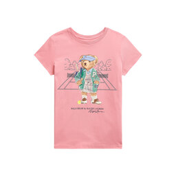 Polo Ralph Lauren Polo Ralph Lauren Marškinėliai 313971860001 Rožinė Regular Fit