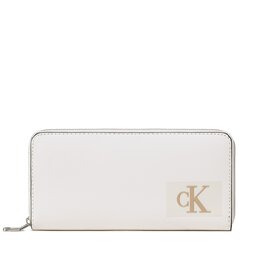 Calvin Klein Jeans Liels sieviešu maks Calvin Klein Jeans Sculpted Zip Around Twill K60K610350 YBI