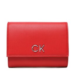 Calvin Klein Liels sieviešu maks Calvin Klein Re-Lock Trifold Md K60K608994 XA9