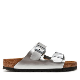 

Шльопанці Birkenstock Arizona 1019147 D Electric Metallic Silver, Срібний