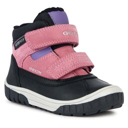 Geox Μποτίνια Geox B Omar Girl Wpf B262LD 022FU C0922 M Black/Fuchsia