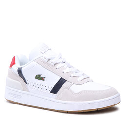 Lacoste Αθλητικά Lacoste T-Clip 0120 2 Sfa 740SFA0043407 Wht/Nvy/Red