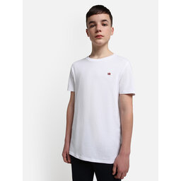 Napapijri Napapijri Camiseta NP0A4GEH D Blanco Regular Fit