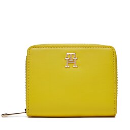 Tommy Hilfiger Малък дамски портфейл Tommy Hilfiger Th Central Cc And Coin Valley Yellow ZH3
