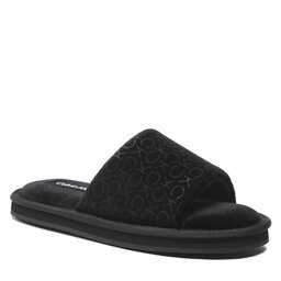 Calvin Klein Copati Calvin Klein Slipper Flatform Sandal Vel HW0HW01540 Ck Black BEH