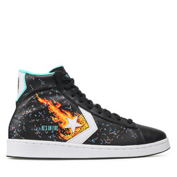 

Снікерcи Converse Pro Leather Hi 171313C Black/Tart Orange/White, Чорний