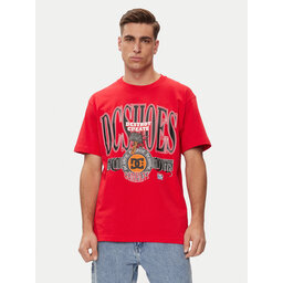 DC DC Póló Shy Town Hss ADYZT05345 Piros Regular Fit