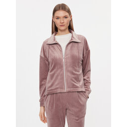 Triumph Triumph Jopa Cozy Comfort Velour Zip Jacket 10216555 Rjava Regular Fit