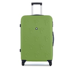 Semi Line Μεσαία Βαλίτσα Semi Line T5703-2 Πράσινο