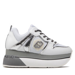 

Снікерcи Liu Jo Super Maxi Wonder BA2039 PX030 White/Silver 04370, Білий