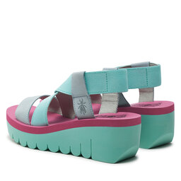 

Босоніжки Fly London Yabifly P144922008 Sky Blue/Spearmint/Lilac, Голубий