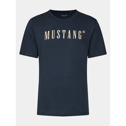 Mustang Mustang Majica Austin 1014695 Mornarsko modra Regular Fit