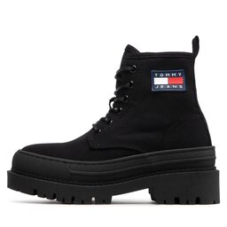 

Черевики туристичні Tommy Jeans Foxing Boot EN0EN01903 Black BDS, Чорний