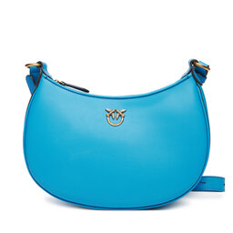 PINKO Handtasche PINKO Half Moon Mini Fl Al 25-26 PLTT 102790 A0F1 Blau