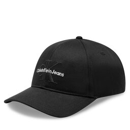Calvin Klein Czapka z daszkiem Calvin Klein Monogram K50K510061 Black BEH
