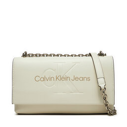 Calvin Klein Jeans Дамска чанта Calvin Klein Jeans K60K612221 Екрю