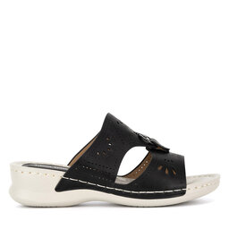 Clara Barson Pantoletten Clara Barson WYL05010-13 Schwarz