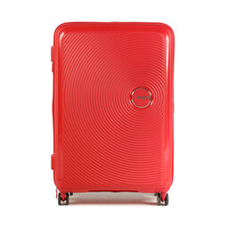 

Середня тверда валіза American Tourister Soundbox 32G-10002 Coral Red, Червоний
