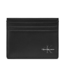 Calvin Klein Jeans Custodie per carte di credito Calvin Klein Jeans Mono Logo Card Case LV04G1029G Nero
