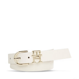 Tommy Hilfiger Ceinture femme Tommy Hilfiger Th Lux 3.0 AW0AW15388 Ancient White YBH