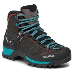 Salewa Trekkingschuhe Salewa Mtn Trainer Mid Gtx GORE-TEX 63459-0674 Magnet/Viridian Green