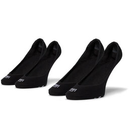 Vans Vaikiškų pėdučių komplektas (2 poros) Vans Girly No Show VN0A33TIY281 r.31.5-36 Black/White