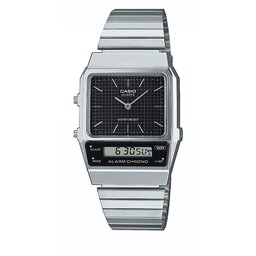 Casio Часовник Casio Vintage Classic AQ-800E -1AEF Сребрист