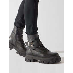 Steve Madden Schnürstiefeletten Steve Madden Mae SM19000034 SM19000034-017 Schwarz