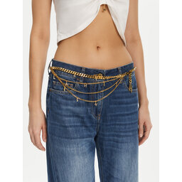 Elisabetta Franchi Dámsky opasok Elisabetta Franchi CT-16A-52E2-V350 Zlatá