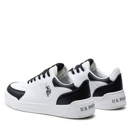 

Снікерcи U.S. Polo Assn. Nole001 NOLE001W/4YN1 Whi/Blk01, Білий
