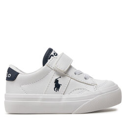 

Снікерcи Polo Ralph Lauren RL00029111 T White Tumbled W/ Navy Pp, Білий