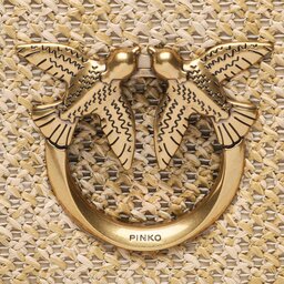 

Сумка Pinko Love Click Mini PE 23 PLTT 100067 A0PC Light Beig D28Q, Бежевий