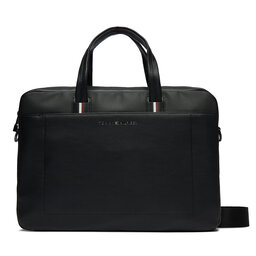 Tommy Hilfiger Laptopväska Tommy Hilfiger Th Corporate Computer Bag AM0AM11822 Black BDS